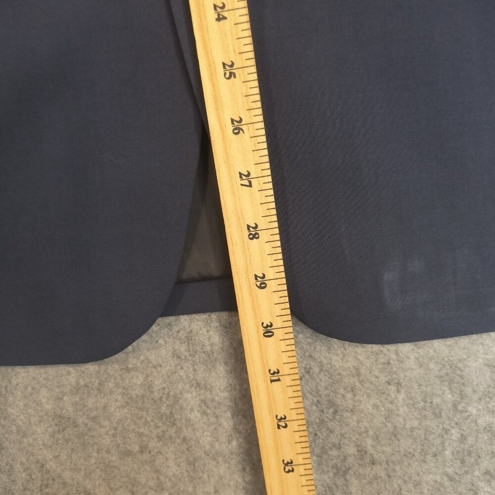 Theory Men's Blazer Suite Jacket Navy Blue Sz 36 Reg Wool Chambers Stretch $595 - Picture 6 of 14